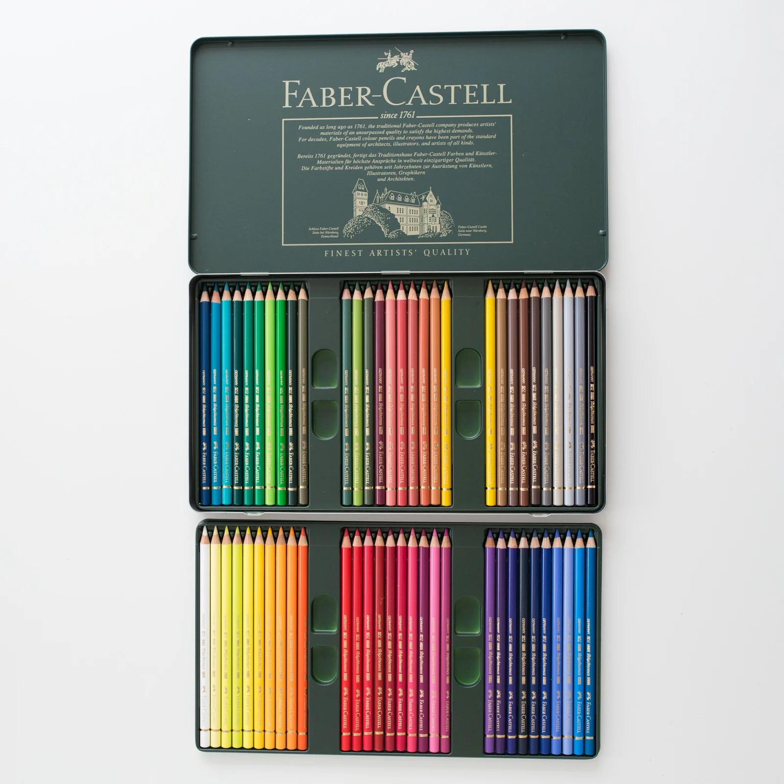 Faber-Castell Polychromos Colored Pencils 60-Set
