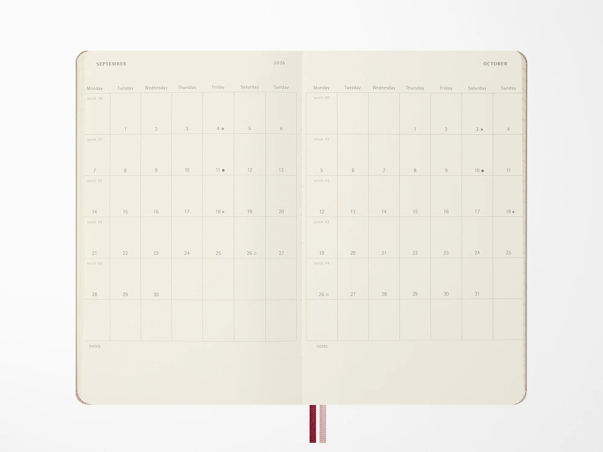 Moleskine 18-Month Weekly Planner